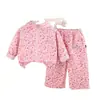 2026 Nueva Ropa Infantil de Comercio Exterior para Niñas, Conjunto de Otoño, Conjunto de Dos Piezas con Sudadera con Capucha y Cremallera de Manga Larga con Estampado Completo de Letras y Leopardo para Niños