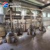 Tanque de extração de óleo essencial de aço inoxidável 304 tipo cone tanque de extração multifuncional concentrador de efeito duplo concentrador esférico