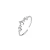 Pulsera de moda para mujer Qiyu fría simple de cobre con incrustaciones de circonita, personalidad, lujo ligero, versátil, anillo abierto ajustable