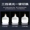 Bombillas Recargables para Puestos de Mercado Nocturno, LED de Ahorro de Energía para el Hogar, Impermeables, de Gran Capacidad, Lámparas Transfronterizas, Iluminación Exterior Brillante