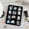 50 Piezas de Exquisitos Stickers de Acuarela Invernal con Dibujos de Mascotas para Fundas de Teléfono, Diarios, Computadoras y Decoraciones de Regalo Navideño DIY