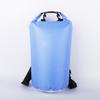 RPET reciclável proteção ambiental tecido impermeável saco duplo ombro saco de deriva saco de secagem PVC saco impermeável ombro único ao ar livre