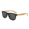 Novos Óculos de Sol Populares da Moda Europeia e Americana para Uso Externo com Lentes Rice Nail e Pernas de Imitação de Bambu Óculos Retrô para Homens e Mulheres