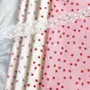 Tecido de Impressão Direta Digital Desenho Animado Morango Estilo Fresco 100% Algodão Fio 40 Impressão Digital Cor Creme Estilo Ins Coreano DIY