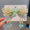 Acessórios de Cabeça Hanfu Feminino Super Fada Flor Borla Caminhada Infantil Antigo Doce Presilha Princesa Chinesa Roupas Antigas Acessórios