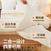 Colcha Dos en Uno de Proteína de Gusano de Seda de Invierno, Engrosada y Cálida, para Uso Doméstico en el Dormitorio, Colcha de Invierno, Colcha de Primavera y Otoño, Relleno de Colcha