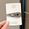 Pinza para el Cabello con Estampado de Leopardo Dulce y Fresca Estilo Coreano Pinza para Flequillo Lateral Pinza para el Cabello Exquisita de Gama Alta Venta al por Mayor