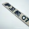 Especializado en la producción de letreros de coche de plástico ABS tridimensionales pintura galvanizada logo trasero logo decorativo dividido personalizado