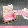 Celebridad en línea caja de embalaje kt burning bolsa de embalaje libro rojo pequeño Mismo estilo HelloKitty Hello Kitty gong de cobre quema horneado
