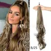Trenzas de Peluca de Caballo para Mujer, Trenzas de Peluca Onduladas Grandes, Cola de Caballo Baja Natural Esponjosa, Peluca de Cola de Caballo Alta para Volumen Adicional, Venta al por Mayor