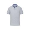 Camisa Polo de algodón fresco tipo hielo de 200 g, manga corta, color secundario en contraste, cuello tipo solapa, palabra del logo personalizada, ropa empresarial, camisa publicitaria, bordado