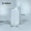 Botella de Arándano 500ml Botella de Vinagre de Sidra de Manzana 1000ml Botella Inclinada Techo de Caja Botella Plástico 1.5L Botella de Bebida Embotellado