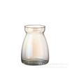 Vaso de Vidro Fresco Estilo Europeu decoração flor seca sala de estar transparente moderno simples design ins ornamento pequenos ornamentos
