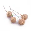 12/15mm contas de vidro de cabeça única fruta decoração de Natal acessórios para caixa de doces Fruta de areia pequena simulação dourada frutas vermelhas