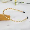 Tiara de pérolas feminina acessórios de cabelo para noiva grampo francês trançado à mão barraca coroa de laço coreana tiara atacado