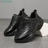 Zapatos para Hombre, Zapatos Deportivos Nuevos, Superficie de Cuero, Cómodos Zapatos para Senderismo y Correr al Aire Libre, Modernos, Simples y Versátiles Zapatos Tipo Papá para Hombre, Transfronterizos