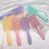 @Pente Repelente de Mosquitos Rosa Pente Fofo de Coroa Alta Pente para Cabelo Longo Feminino Pente Fada Macaron Pente Massageador de Costas