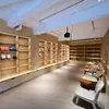 Estantería Creativa y Sencilla para Libros de Biblioteca, Estantería Práctica de Pie para Librería y Sala de Lectura, Gabinete de Almacenamiento de Libros e Información