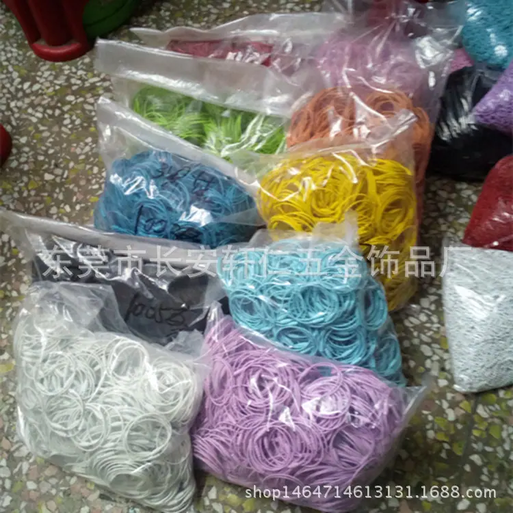 糖果10色烤漆钢丝圈