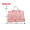 Nova bolsa de armazenamento com separação úmido e seco, bolsa de armazenamento para estudantes em mudança, bolsa de bagagem, bolsa de viagem, grande capacidade, atacado de fábrica