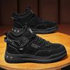 Zapatos de Otoño para Hombre Nuevos Zapatos de Trabajo Transpirables de Caña Alta Zapatillas Deportivas Casuales Versátiles Antideslizantes de Moda para Hombre Zapatos de Protección Laboral