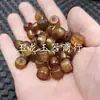 Contas soltas de ágata estilo antigo com furo grande, contas em formato de barril na cor champanhe, contas estilo vintage, contas espaçadoras, contas para acessórios de joias DIY