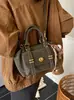 Bolsa de Almofada Retro de Moda Transfronteiriça para Mulheres 2026 Nova Versátil Bolsa de Mão e Bolsa Transversal Grande Capacidade Inverno para o Trabalho Bolsa de Ombro