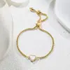 Pulseira torcida de amor vento metal ins europeu e americano pulseira de aço titânio não desbota doce legal garota quente Coringa atacado de fábrica