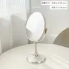 Espejo Espejo de Maquillaje de Escritorio Mesa Salón de Belleza Especial Espejo de Tocador 2026 Modelo Nuevo Mesa de Tocador Espejo de Doble Cara Maquillaje