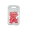 Decoraciones Cremosas de Fresas para Uñas 2026 Modelo Nuevo Fruta de Fresa Pequeña Rosa Claro 3D Accesorios de Pedrería para Uñas Portátiles
