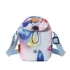 Bolso Cruzado Estampado de Moda para Mujer 2026 Nuevo Estilo Coreano Versátil Bolso Pequeño para Salidas y Compras Bolso Pequeño de Moda para Teléfono