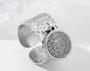 Anillo de Moda Transfronterizo Europeo y Americano para Pareja Anillo de Acero Inoxidable 18K Diseño Suelto Anillo Versátil para Mujer Joyería Regalo