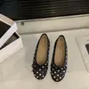 Sapato Feminino Mary Jane com Laço Francês Vendido Quente, Sola Plana 2026 Outono Novo, Sola Macia, Slip-on, Sapatilhas