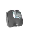 Venta al por mayor de cojines para asiento de coche de espuma viscoelástica, cojines para silla que realzan la cadera para oficina, cojines de asiento transpirables de rebote lento refrigerantes para envío transfronterizo