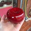 Adornos de Manzana Tallada de Sándalo, Decoraciones Propicias, Regalos de Manzana Navideños, Se Pueden Grabar con Logos