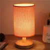 Lámpara de mesa creativa hecha a mano con flores secas en relieve, luz nocturna, lámpara de mesita de noche para dormitorio, lámpara de ambiente para hotel y casa de huéspedes, lámpara de lino