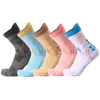 Calcetines Deportivos de Running de Longitud Media con Base de Toalla Granulada Personalizados para Otoño e Invierno, Sin Costuras, Antideslizantes, Transpirables, con Sujeción para Orejas, Calcetines para Bádminton