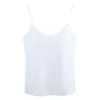 Una generación de camisola sin mangas de primavera y verano para mujer con almohadilla en el pecho, corte ajustado, con tirantes ajustables, espalda descubierta, ropa interior que se puede usar por fuera