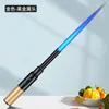 Pistola de soplete de llama de alta temperatura de gran venta transfronteriza, encendedor de cigarrillos de moxibustión, encendedor de pistola de spray inflable de alta gama a prueba de viento