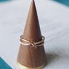 Anillo de Personalidad de Nuevo Estilo para Mujer Diseño Abierto Moda Color Oro Pequeño Fresco Diamante Rai Cruz Anillo de Diamantes para Novia