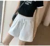 Shorts de Verão Feminino Novo Estilo Coreano Cintura Alta Solto Emagrecimento Perna Larga para Viagem ao Ar Livre Shorts Esportivos Versáteis