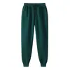 Calça de Moletom Unissex Transfronteiriça 19 Cores Leggings Leves Calça de Moletom Cintura Elástica Calça Skinny Calças Fábrica Mercadorias Atacado