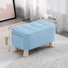 Banquinho de Pé Escritório Escadinha Apoio para os Pés Banquinho de Pé Apoio para os Pés do Sofá Pedestal de Madeira Maciça