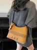 Bolsa Transversal para Mulheres, Bolsa de Ombro Retro Fosca Versátil, Bolsa Transversal Simples da Moda Casual, Bolsa Saco para o Dia a Dia