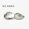 Botones Metálicos de Forma Irregular para Abrigos y Gabardinas, Botones Decorativos, Accesorios de Botones Extra Grandes de 35 mm