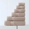 Conjunto de Toalha de Rosto e Toalha de Banho 100% Algodão Transfronteiriço, Toalha Espessa Absorvente, Toalha de Rosto 100% Algodão Doméstica Feita Sob Medida, Toalha de Banho para Adulto