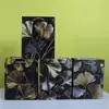 Dia das Mães Cartão Branco Sacola para Embalagem de Presente Sacola de Compras Folha de Bananeira Nova Bolsa de Mão Papel Ginkgo Spot Atacado