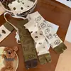 Songmu" Calcetines de Media Caña Suaves y Sin Costuras con Separador de Dedos, Diseño de Cachorro Perezoso, Calcetines Caídos para Mujer