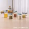 Meishangyuan Tulipán Tesoro de Cocina Juego de Cinco Piezas Creativo Hogareño Botella de Aceite de Vidrio Frasco de Condimentos Frasco de Almacenamiento Regalo para Miembros de Negocios