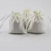Bolsa de Satén de Seda con Cordón, Bolsa de Tela de Satén, Bolsa de Regalo para Cosméticos Joyería, Bolsa para Empaque de Joyería, Bufanda de Seda 10*15cm